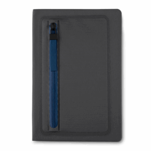 Caderno de anotações com porta objetos - AMD-CAD110